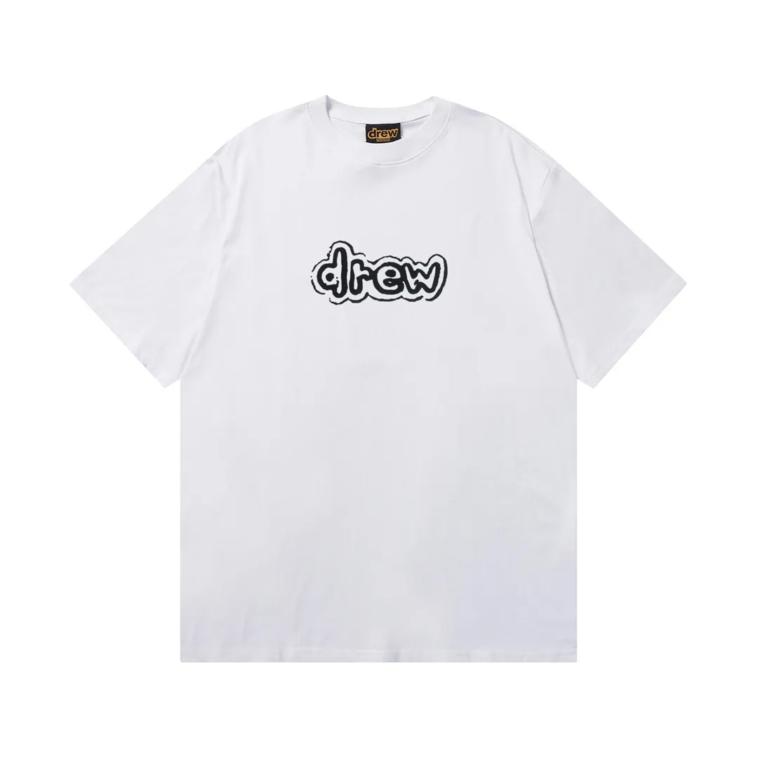 D 038 9 2023SS Same Style drew T g , ！ Quality！！ ， Quality！！ ， ！！ ， ， ， ， ， 。 Sizes：S M L XL ：Black White Royal Blue Red Brown White Orange